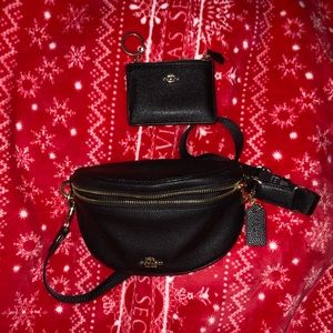 Coach belt bag & wallet